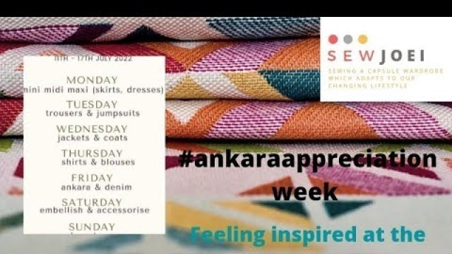 '#ankaraappreciationweek - Feeling inspired by African Fashion ✨️'