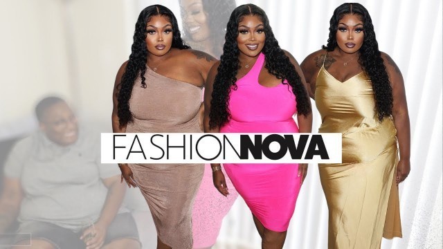 'BAE RATES MY FASHION NOVA CURVE OUTFITS | BAECATION OUTFIT IDEAS | PLUS SIZE SUMMER 2022'