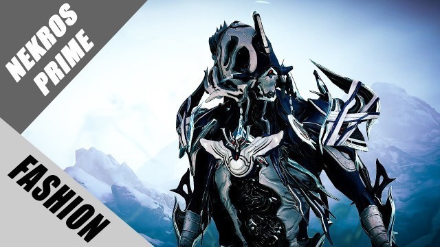 'Warframe | Fashion Frame | Nekros Prime : Frozen Death'