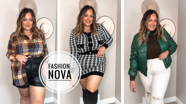 'FASHION NOVA CURVE | TRY ON HAUL | FALL FASHION'