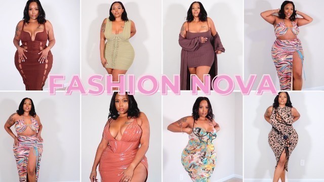 'HOT GIRL SUMMER FASHION NOVA TRY ON HAUL CURVY GIRL PLUS SIZE FRIENDLY | CRYSTAL CHANEL'