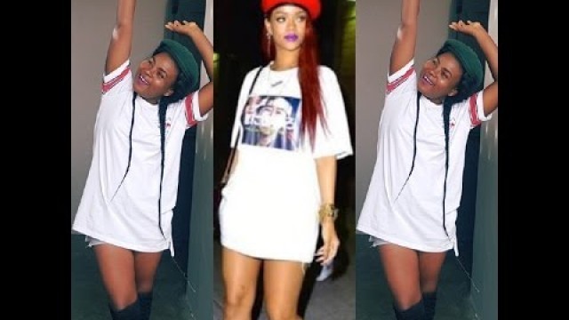 'Rihanna inspired casual outfits//SOUTH AFRICAN YOUTUBER'