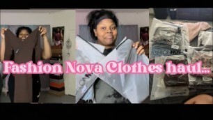 'Fashion Nova Haul| Plus size and tall girl friendly‼️