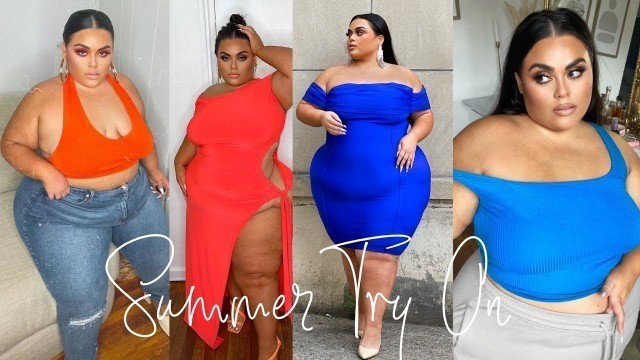 'COLORFUL PLUS SIZE SUMMER TRY ON HAUL FEAT FASHIONNOVA CURVE♡♡ |GABRIELLAGLAMOUR'