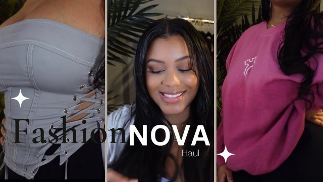 'FASHION NOVA MINI TRY ON HAUL 2023'