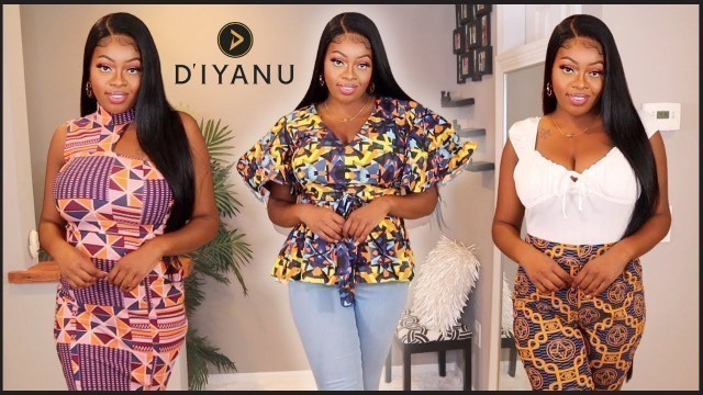 'D\'IYANU CLOTHING HAUL | Trendy African-Inspired Prints and Styles | iamSimoneC'