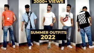 '8 AMAZING SPRING SUMMER OUTFITS FOR MEN | SUMMER FASHION 2022'