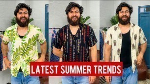 'SEXY SUMMER SHIRTS UNDER ₹400 | Summer Fashion Haul for Men 2022'