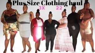 'Plus Size Clothing Haul - SHEIN -Fashion Nova- PLT - Maurice\'s- stitch fix | size 22 +3x'