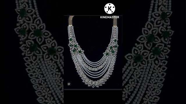 'Platinum jewellery set #trending #new #platinumset#latest #fashion #2022 #design #womens'