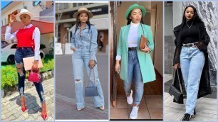 '2021 Denim Trends for Women | Fashion Jeans Styles for Ladies | The Jeans Styles Every Woman Needs'