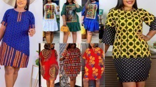 'Latest Ankara short dresses 2023//Trendy Ankara for Ladies// African Fashion'