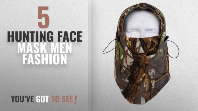 'Top 10 Hunting Face Mask [Men Fashion Winter 2018 ]: Thermal Fleece Balaclava Hood Windproof Mask'