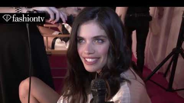 'QuickClipsHQ - VSFS Sara Sampaio Exclusive Interview Backstage'