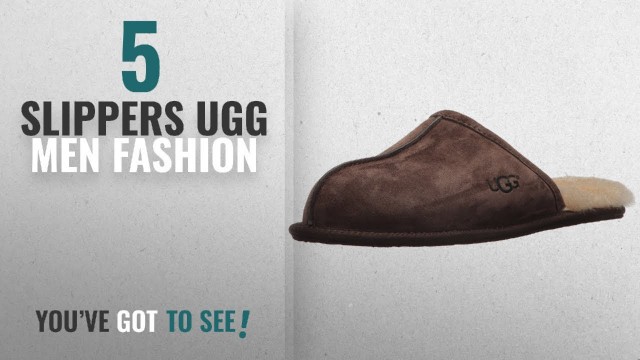 'Top 10 Slippers Ugg [Men Fashion Winter 2018 ]: UGG Men\'s Scuff Slipper, Espresso, 10 US/10 M US'