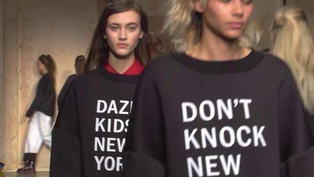 'DKNY Fall 2016 Runway Show'