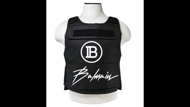 '1st ever Balmain Bulletproof Vest (By angryazian.com)'