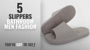 'Top 10 Slippers Bathroom [Men Fashion Winter 2018 ]: Maizun Massage Slippers Spa Sandals Slippers'