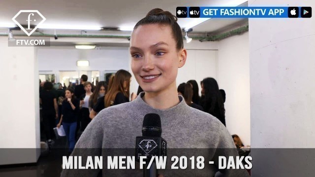 'Daks Milan Men Fashion Week Fall 2018 Daks Britain in the 60\'s Collection | FashionTV | FTV'