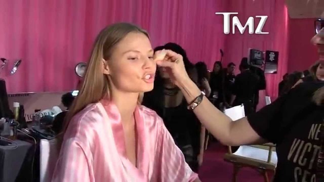 'Victoria secret 2015 Fashion Show  Backstage With Hot Models'