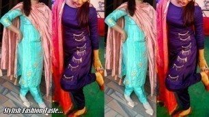 'Punjabi suit fashion | Latest punjabi suit design for women | punjabi salwar suit design 2019'