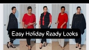 'EASY HOLIDAY DRESSING | CHICO\'S & CATO TOUR | MY HOLIDAY HOME DECOR'