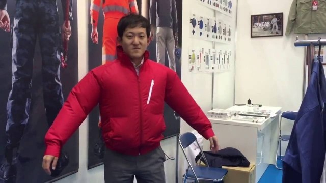 'Air conditioning clothes at Heat Solution Tokyo 2016 [RAW VIDEO]'