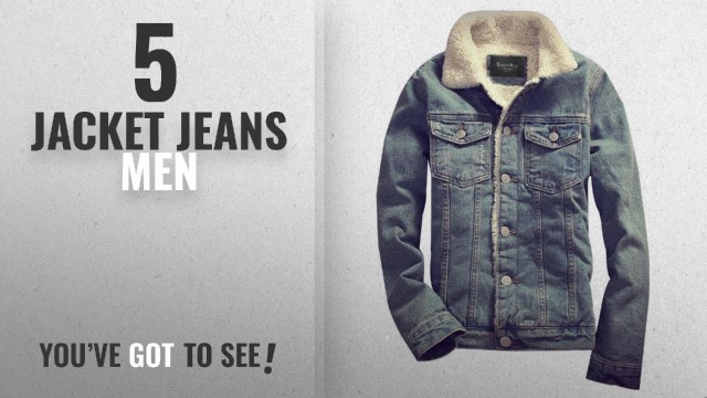 'Top 10 Jacket Jeans Men [2018]: Fashion ER Mens Denim Jacket Winter Plus Velvet Western'