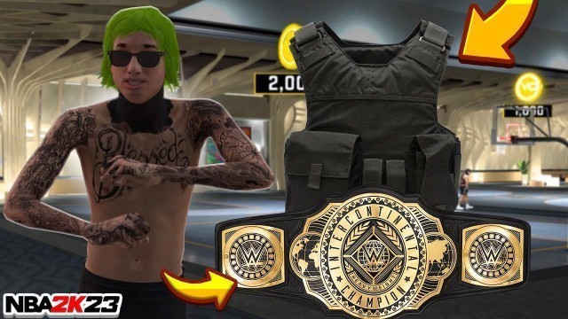 'HOW TO GET CHAMPIONSHIP BELT & BULLETPROOF VEST (NBA 2K23) NEW BEST DRIPPY OUTFITS - RARE QUEST'