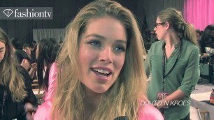 'QuickClipsHQ - VSFS Backstage ft Stunning Doutzen Kroes, Cara Delevingne & Behati Prinsloo'