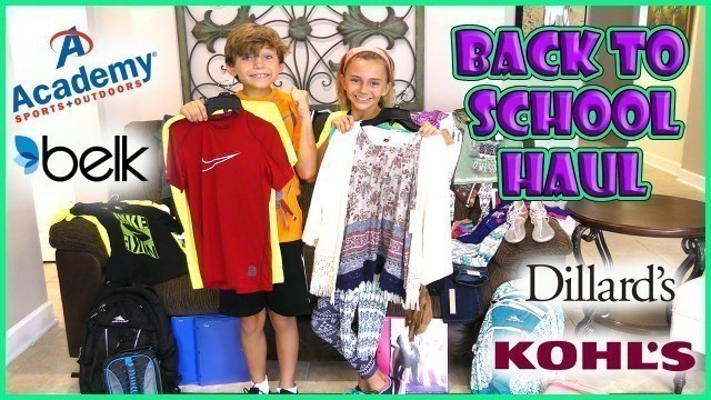 'BACK TO SCHOOL CLOTHES HAUL 2016 | We Are The Davises'