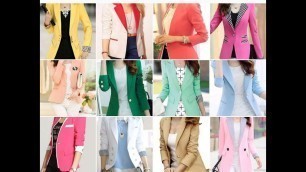 '50+ TOP BEST BLAZER WOMEN FASHION TRED IN 2019.LATEST BEST FORMAL AND CASUAL BLAZERS FOR WOMEN'