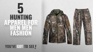 'Top 10 Hunting Apparel For Men [Men Fashion Winter 2018 ]: Hunting Jackets Waterproof Hunting'