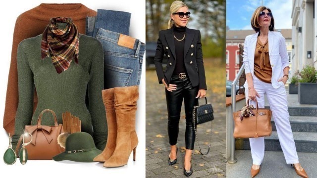 'Women New Winter Outfits Wear Ideas 2022 | New Outfits Clothing Fashion Any Ages Women 50'