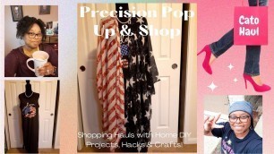 'Precision Pop-Up & Shop | A Quick Shopping Haul at Cato Fashions'