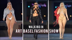 'Walking in Hot Miami Styles Fashion Show at Art Basel'