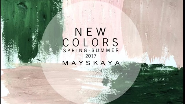 'NEW COLORS SPRING SUMMER 2017 MAYSKAYA BAGS ACCESSORIES'