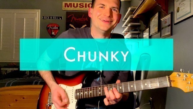 'Chunky - Bruno Mars (Guitar Cover)'