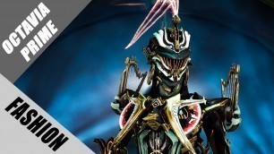 'Warframe | Fashion Frame | Octavia Prime : Rave Knight'