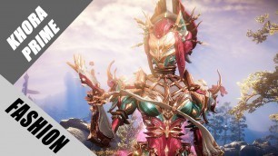 'Warframe | Fashion Frame | Khora Prime : Deity of Purity'