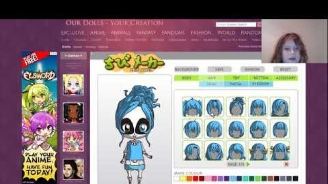 'Chibi Maker ~ anime manga dress up game'