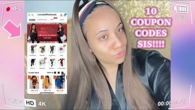 'LOVELYWHOLESALE COUPON CODES!!!!!'