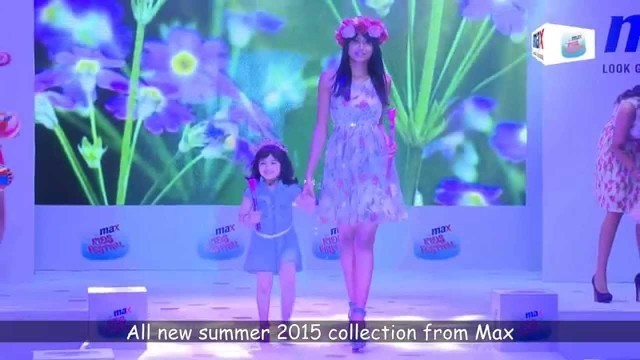 'Mom & Kid Fashion Show for Max Kids Festival 2015'