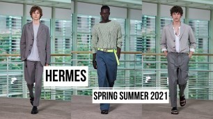 'Эрмес Hermes мужская коллекция весна лето 2021 /  Hermes men fashion show spring summer 2021'