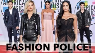 'FASHION POLICE | American Music Awards 2017 - TOP/FLOP du Red Carpet'