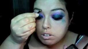 'DG Splatter High Fashion Makeup Tutorial'