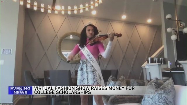 'Virtual fashion show raises money for college scholarships'