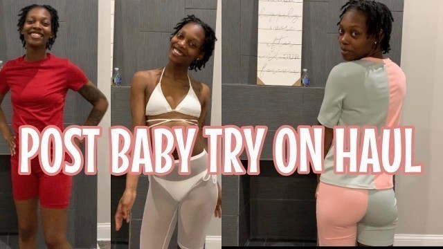 'POST BABY TRY ON HAUL||LOVELY WHOLESALE||FASHION NOVA||SHEIN TRY ON'