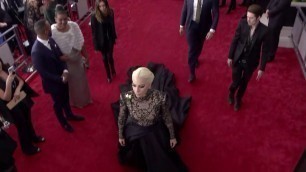 'Lady Gaga on the Red Carpet | Fashion Cam | Red Carpet | 60th GRAMMYs'