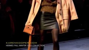 'Hermes Fall Winter 2010 2011 Video by Karen Kooper'